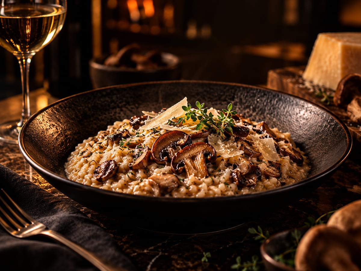 Risoto de funghi